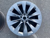ONE 2018 2019 Tesla X factory Rear 20 Wheel OEM Graphite Carbon Gray Slipstream