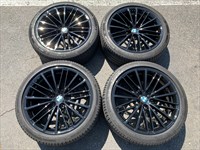  BMW 530 540 550 factory 19 Wheels Tires OEM Gloss Black 86331 86334 OEM 5x112