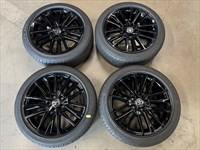 2022 Toyota Camry factory 18 Wheels Tires Rims 75221 OEM Gloss Black