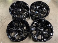 Four 2017 Cadillac Escalade ESV Factory 22 Wheels Rims OEM 4738 Gloss Black